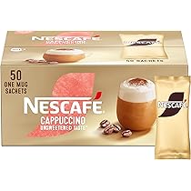 Amazon.com : NESCAFE UNSWEET Cappuccino SACH PK50 16G : Coffee
