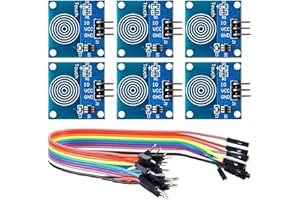 WWZMDiB 6Pcs TTP223B Digital Capacitive Touch Sensor Switch Module DC 2~5.5V for Arduino Raspberry Pi DIY