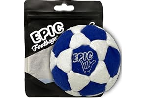 EPIC HACKY SAKS Epic Footbags Deluxe 32 Panel Suede Foot Bag for Adults & Kids