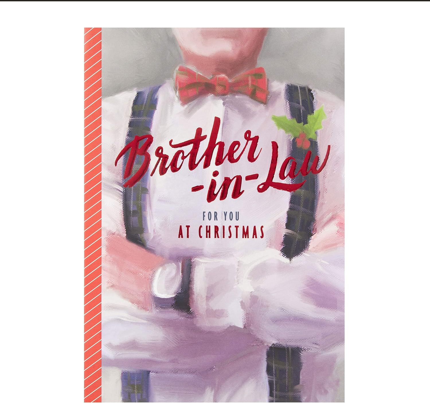 Hallmark 25497919 Brother in Law Medium Christmas Card "Festive Wish" - Image 3