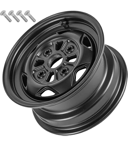 Amazon.com: ITP Delta Steel Wheel (Rear Wheel / 4/110 2+5 14x7
