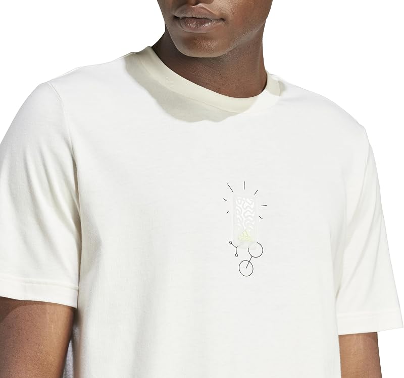 Homme Molded Linear Graphic Tee, Non-Dyed, L — photo 4 sur 6