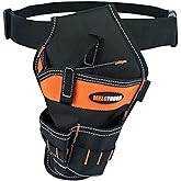 MELOTOUGH Left/Right Handed Belt Cordless Drill Holster for Tool Belt Drill Pouch Impact Driver Holster for Drill bits