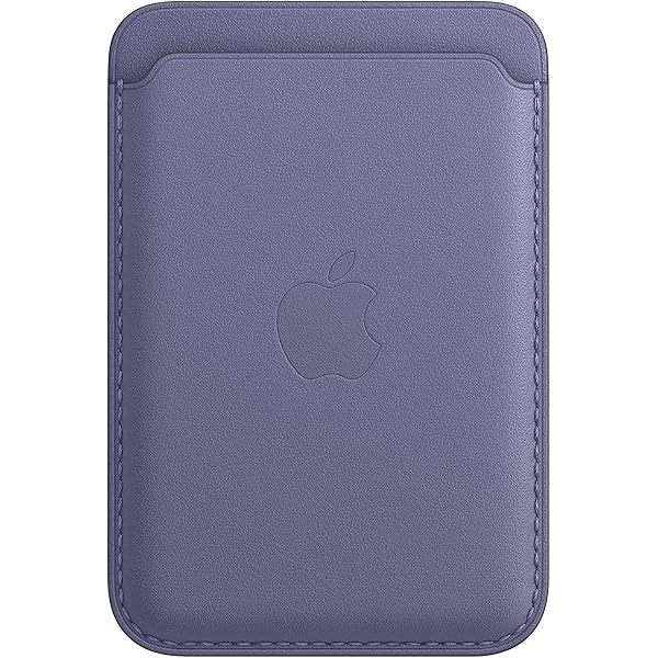 Amazon.com: Apple Leather Wallet with MagSafe (for iPhone