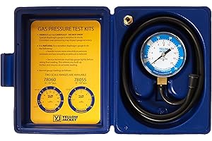 RITCHIE Yellow Jacket Yellow Jacket 78060 Complete Test Kit, 0-35" W.C