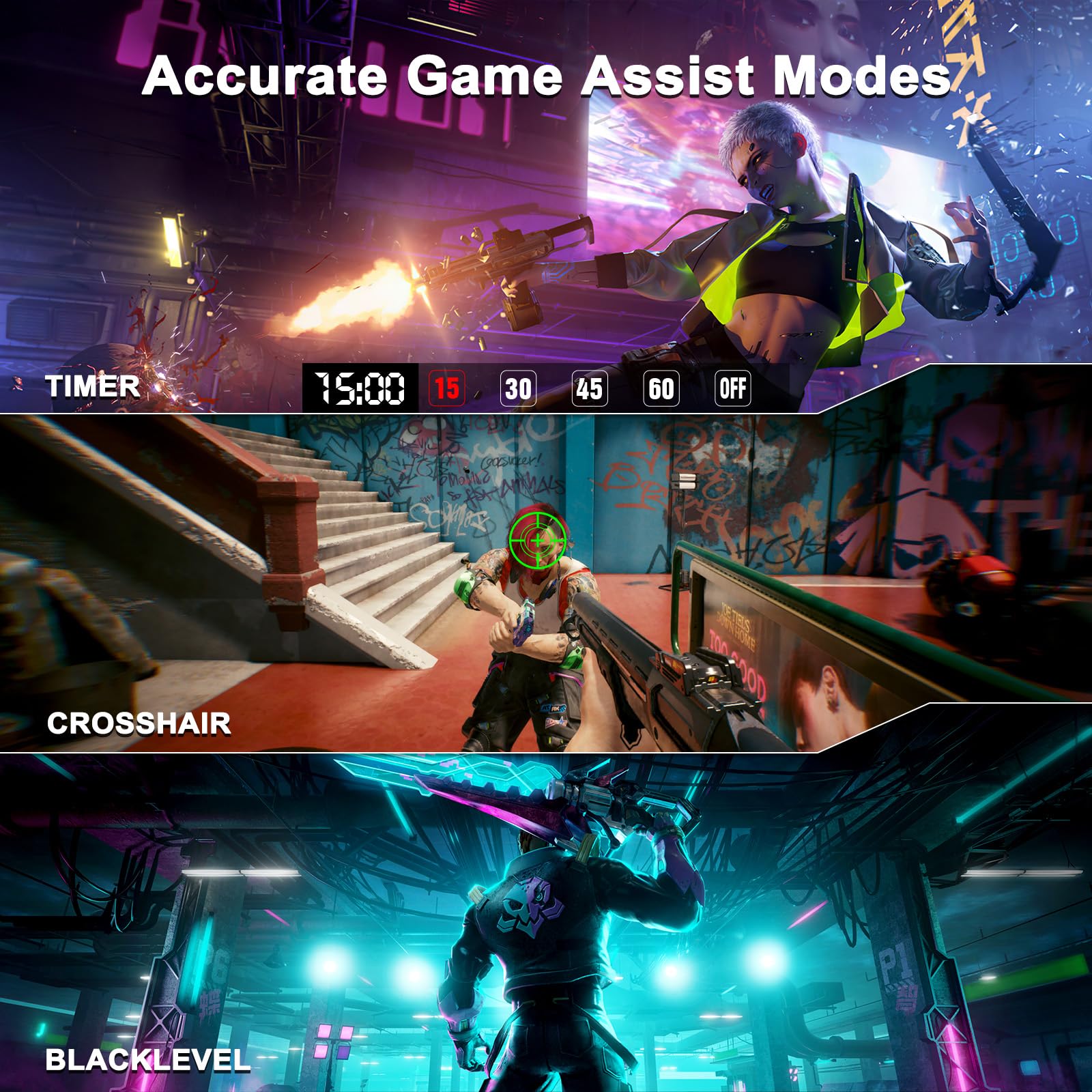 SANSUI 27 Inch WQHD 2560 x 1440 IPS Gaming Monitor, 200Hz 180Hz 1ms Computer Monitor, DP 1.2 x2 | HDMI 2.0 x2 | VESA Mount, 120% sRGB HDR Eye Care Metal Stand (DP Cable Included)