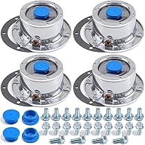 その他 SUB PARKER 3 GRAY GREPSPUD 4Set 343-4009 Trailer Hub Caps, 3434009 6 Holes