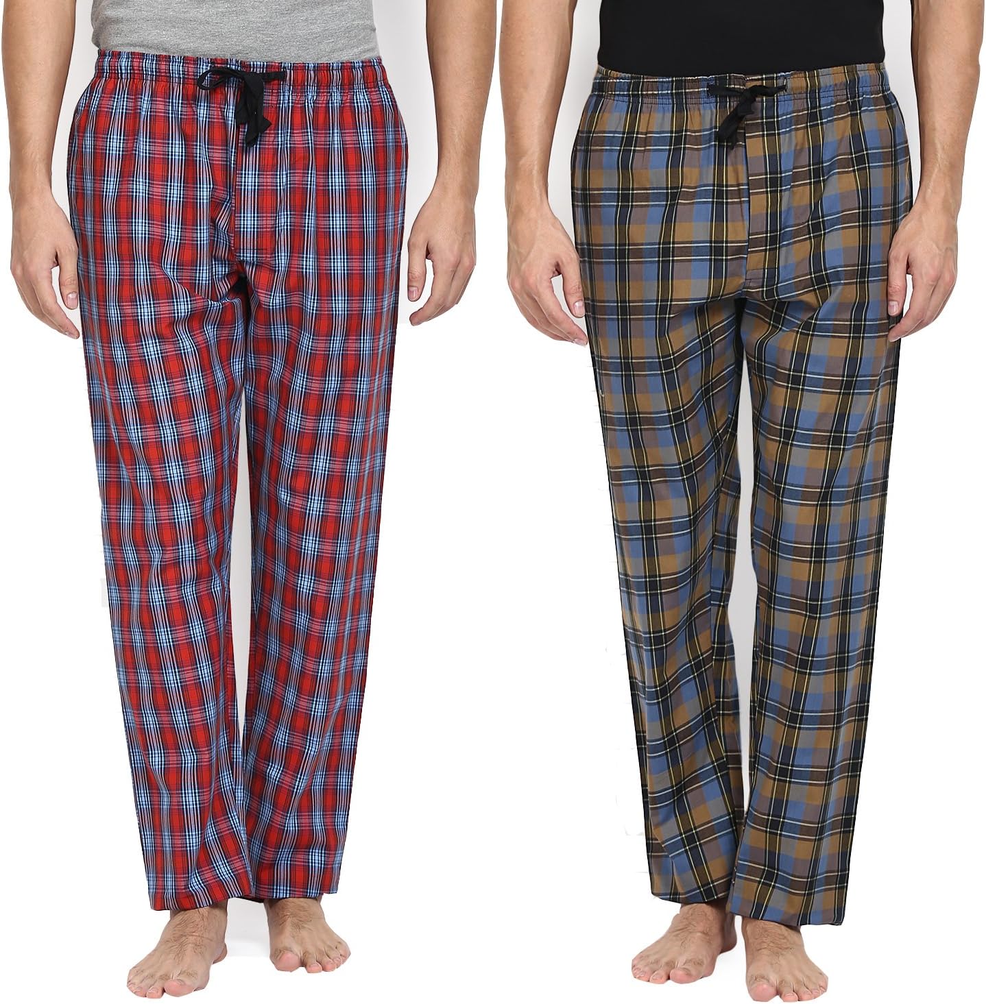 Joven Mens Checkered Pyjama (Pack of 2)