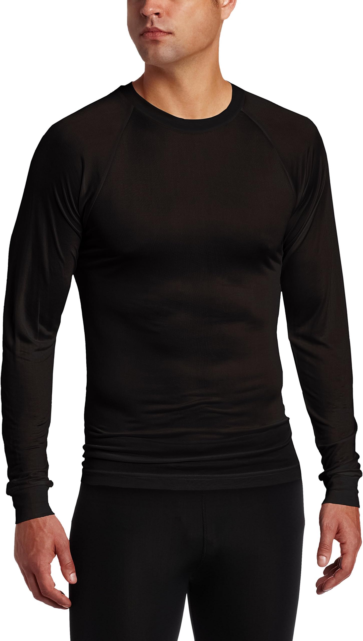 Terramar Men's Thermasilk Crew Neck Top