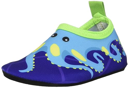 Toddler Kids Swim Water Shoes Quick Dry Non-Slip Water Skin Barefoot Sports  Shoes Aqua Socks for Boys Girls Toddler, Blue Octopus, Infant in Oman 