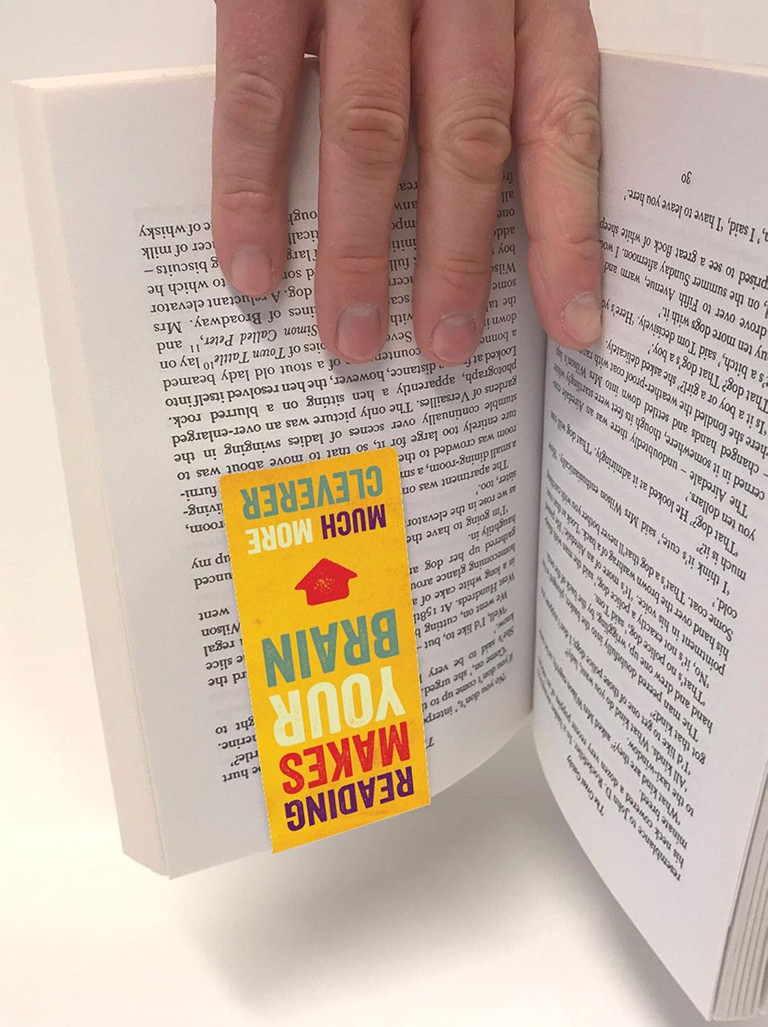 Brainbox Candy, Funny 'Brain Cleverer' Magnetic Bookmark - Image 5
