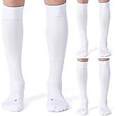 CS CELERSPORT 2/3 Pack Soccer Softball Baseball Socks for Youth Kids Adult Multi-Sport Compression Socks