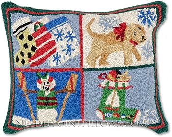 Amazon Com Needlepointpillows Com Handmade 100 Wool Hooked