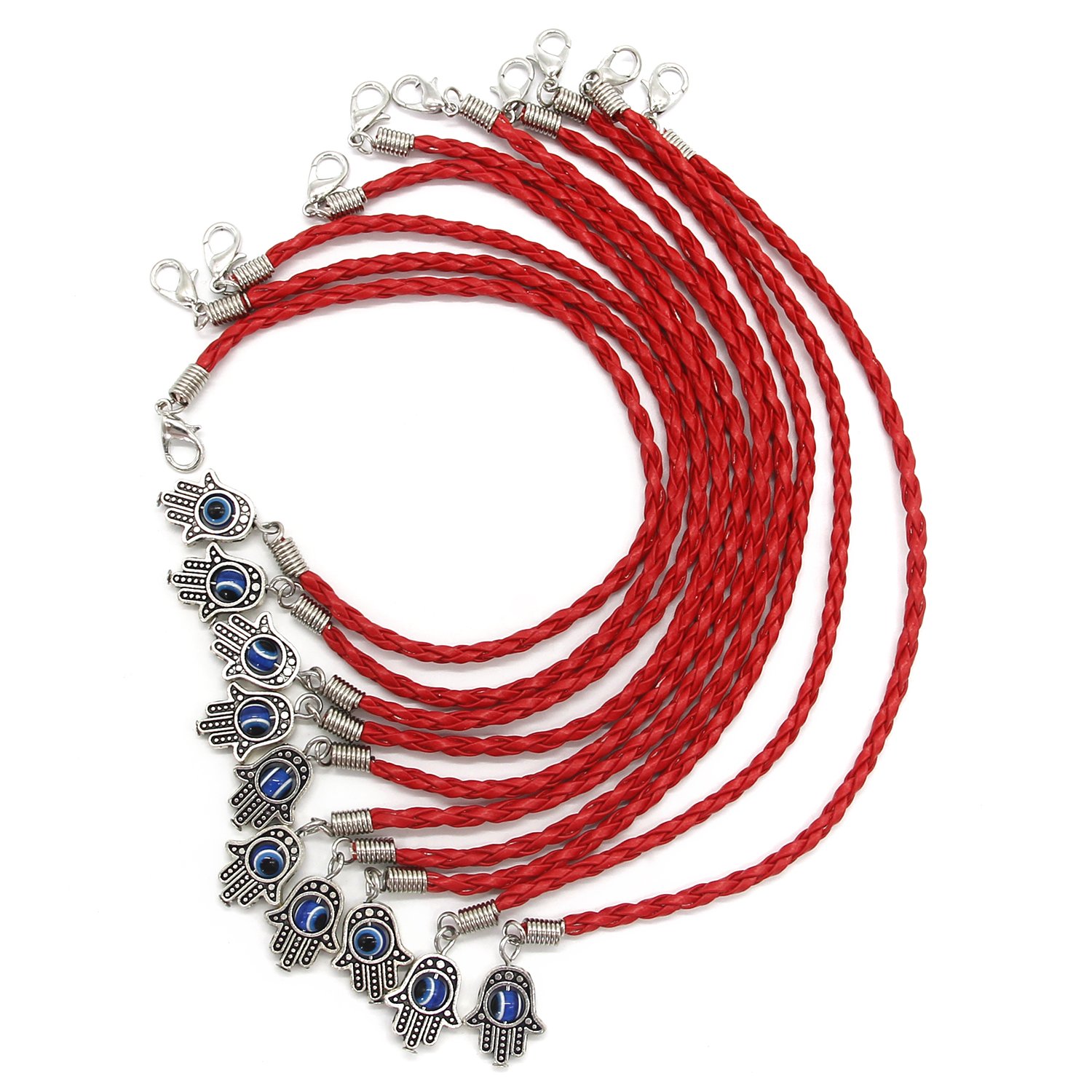 Zhichengbosi Red String Bracelet, Bracelets Jewelry- Pack of 10
