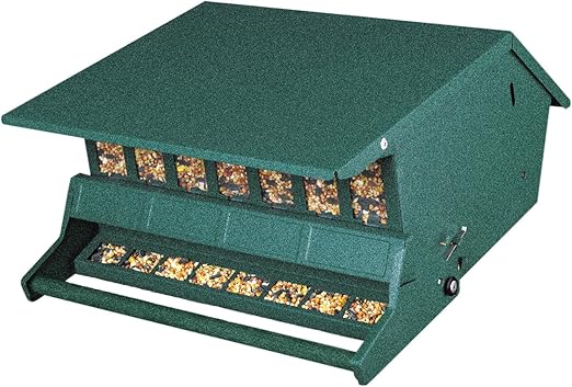 Amazon Com Audubon Bird S Delight Squirrel Resistant Bird Feeder