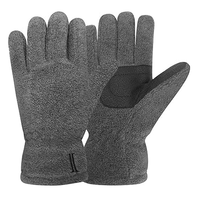 Boys Microfleece Waterproof Glove - Insulated for Cold Winter Weather