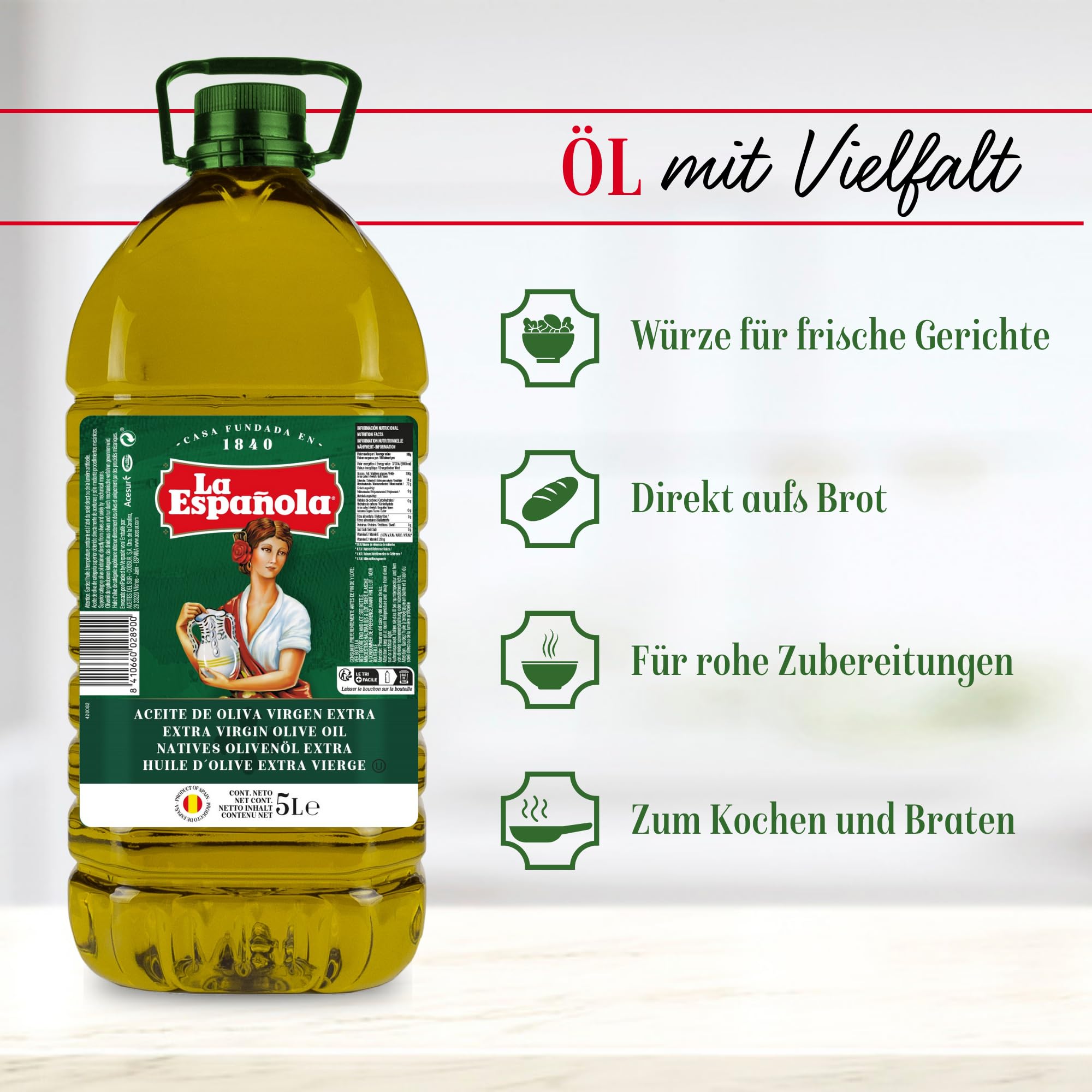 LA ESPAÑOLA - Natives Olivenöl Extra (5L) 2