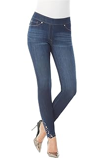 luxe denim skinny ankle