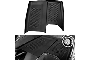 SENSHINE Wireless Charging Non-Slip Mat for Grand Highlander 2024 2025 2026 Black Silicone Protective Pad Center Console Phone Charger Pad Liners Anti-Scratch Waterproof Interior Accessories