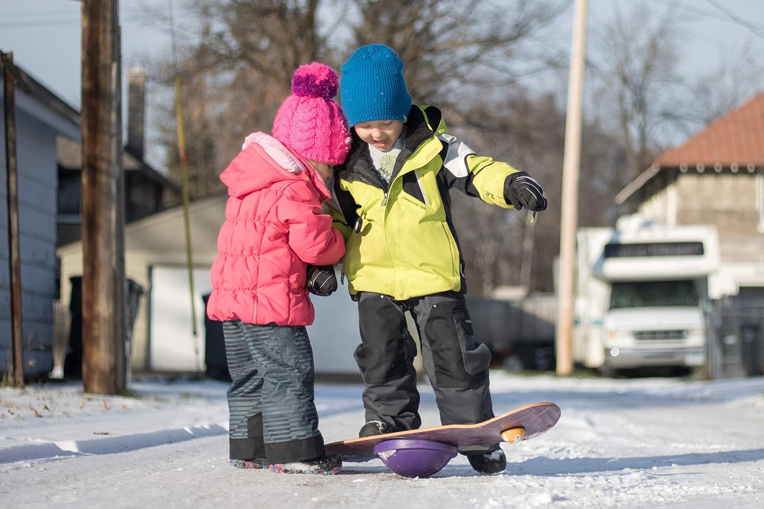 Whirly Board Spinning Balance Board and Agility Trainer : Sports & Outdoors