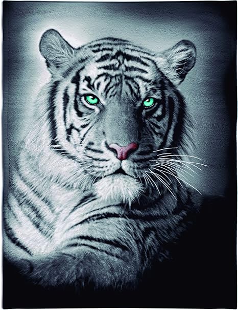 Textile Tarragó Tiger Printed Towel For Swimming Pool