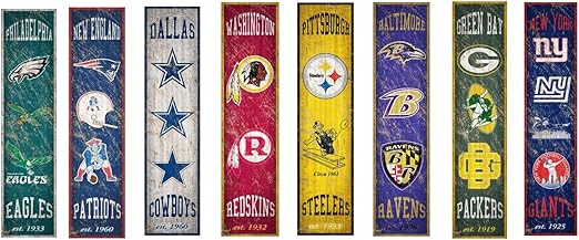Amazon Com Football Heritage Vertical Banner 6 X 24 Wall Sign