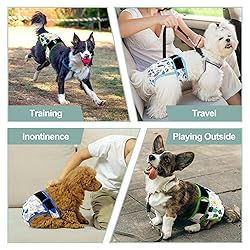 Grecle Washable Female Dog Diapers - Premium