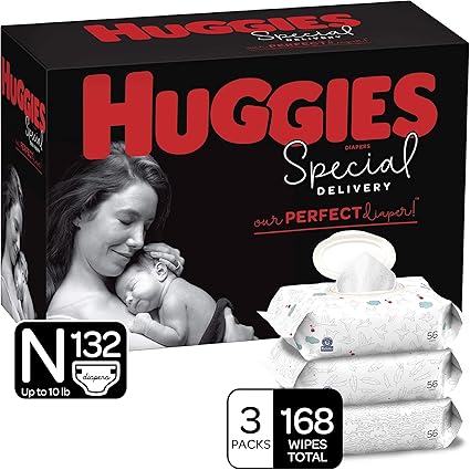 huggies special delivery hypoallergenic baby diapers