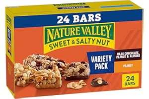 Nature Valley Sweet and Salty Nut Granola Bars, Variety Pack, 24 Bars, 28.8 oz