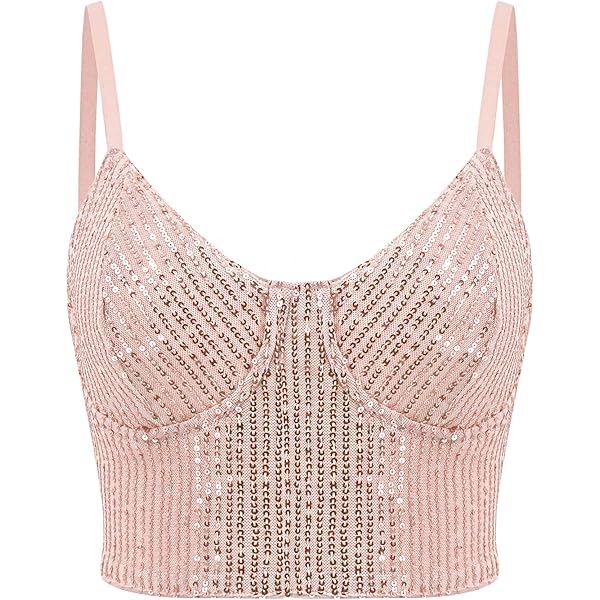 Amazon.com: Dolls Kill Mirror Ball Dancer Bustier Top by