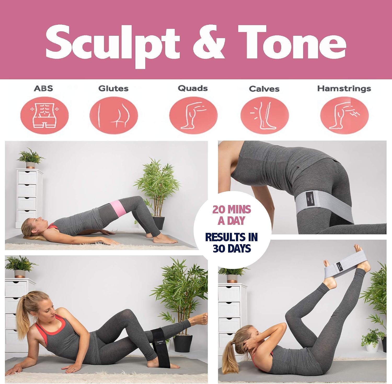 COPPERSHED Resistance Bands Set - Image 4