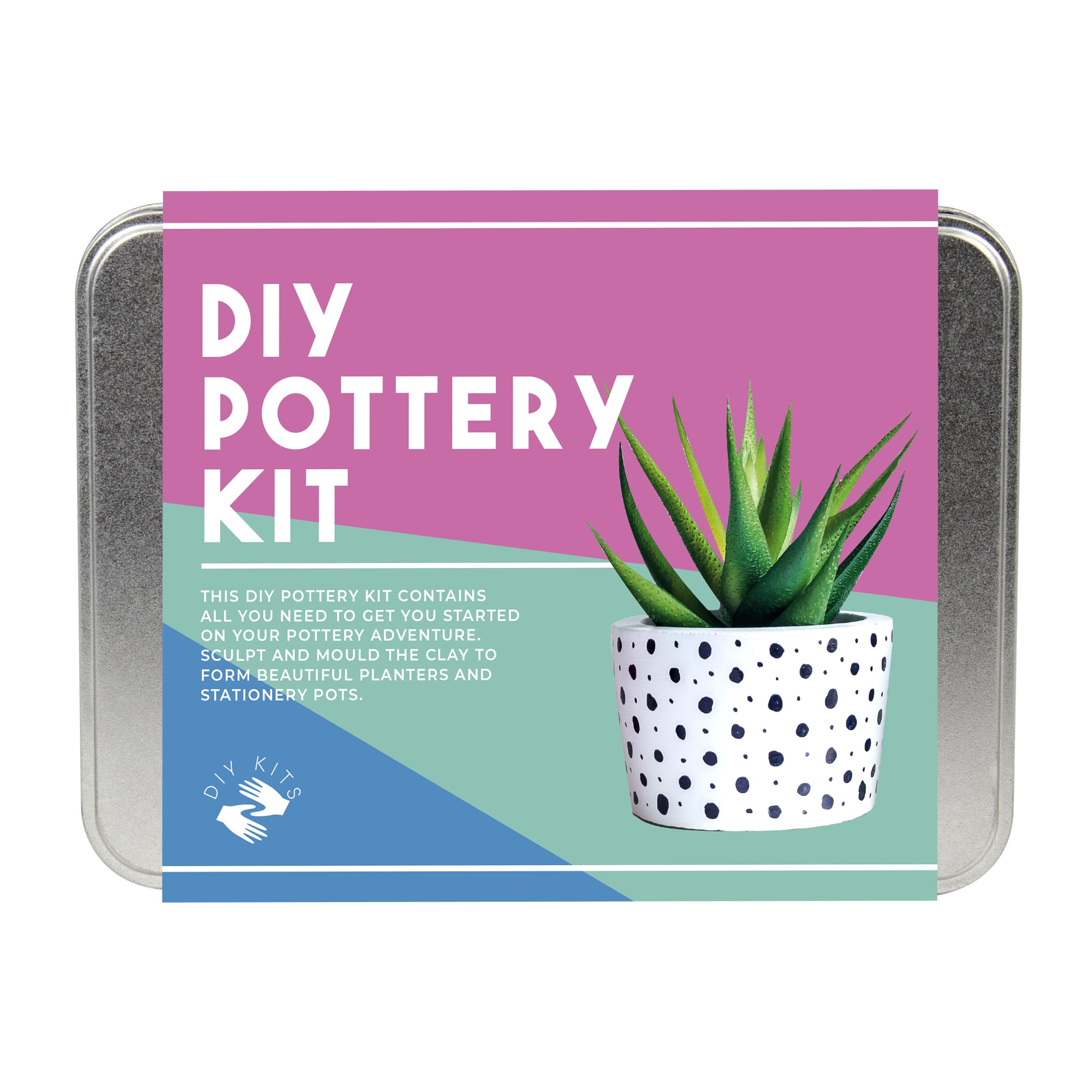 Gift Republic DIY Pottery Kit Multicolor Einheitsgröße