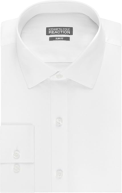 kenneth cole reaction white dress shirt