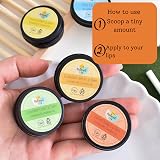 The Natural Spa Vegan Lip Balm Spiced Orange 100% Natural Handmade UK view 5