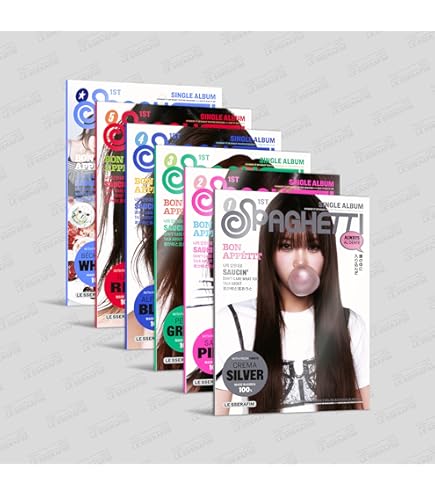 Amazon.com: LE SSERAFIM 1st Single Album 'SPAGHETTI' COMPACT