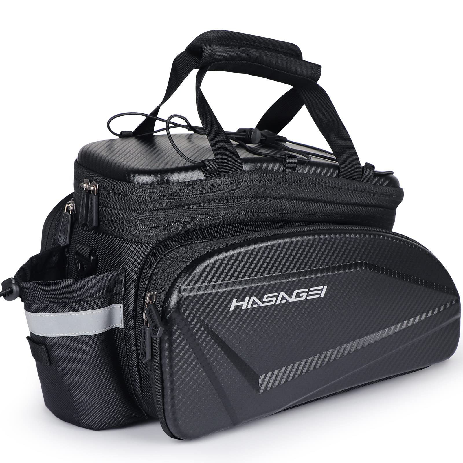 Photo 1 of HASAGEI Bike Bag,Bicycle Bag,Bike Rack Bag,35L Capacity,Waterproof,Bike Trunk Storage Travel Bag Panniers for Rear Rack