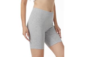 GYS Bamboo Viscose Women's Slip Shorts for Under Dresses, Cloud-like Soft Anti Chafing Stretchy Boyshorts Panties