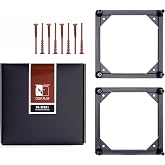 Noctua NA-SFMA1, Fan Mounting Adapter 140 to 120mm 2-Pack | Enables the Installation of 120mm Fans in 140mm Fan Slots and Watercooling Radiators (140, 280, 420mm), Set of Two