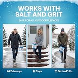 EarlyGrow MPL50072 Twist and Thaw Salt Grit Spreader Snow Ice Winter White Blue view 7