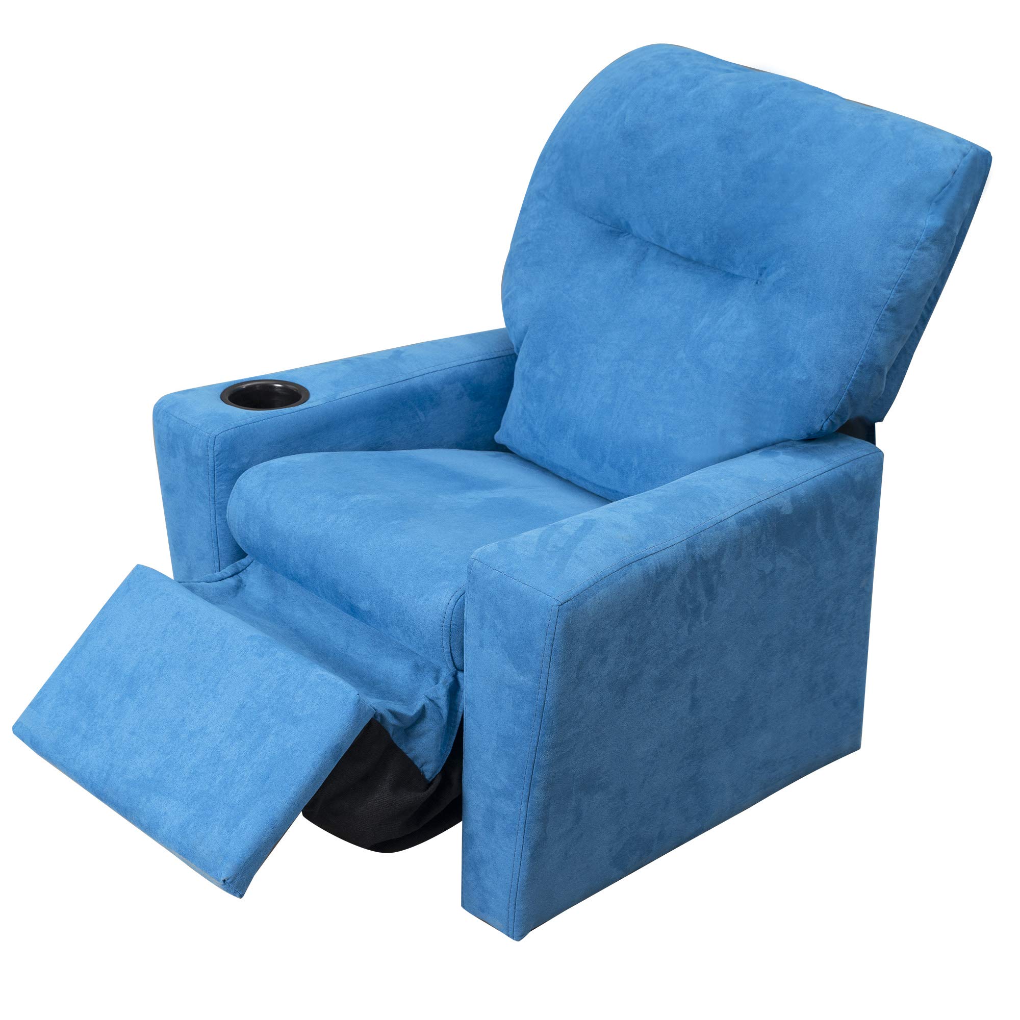 Good Gracious Kids Recliner Chair With Cup Holder Toddler Baby Child Upholstered Recliner For Boys And Girls Good Gracious Kids Recliner Chair With Cup Holder Toddler Baby Child Upholstered Recliner For Boys And Girls