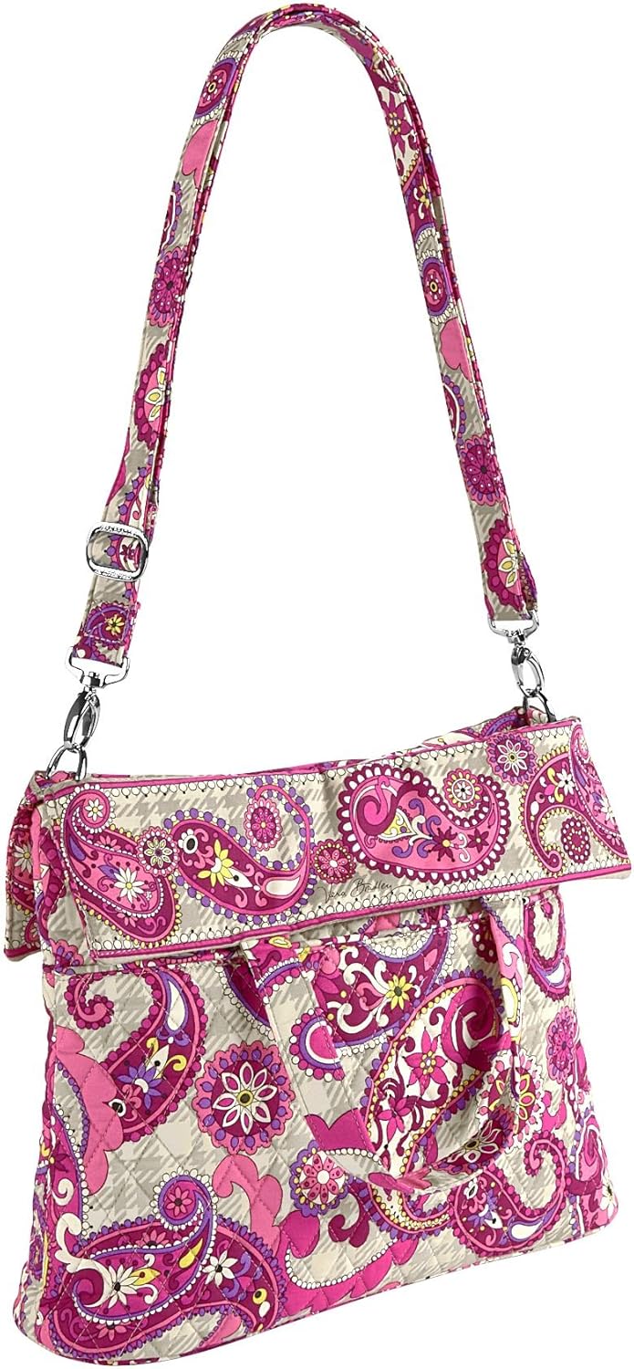 Vera Bradley Convertible Crossbody in Paisley Meets Plaid Handbags