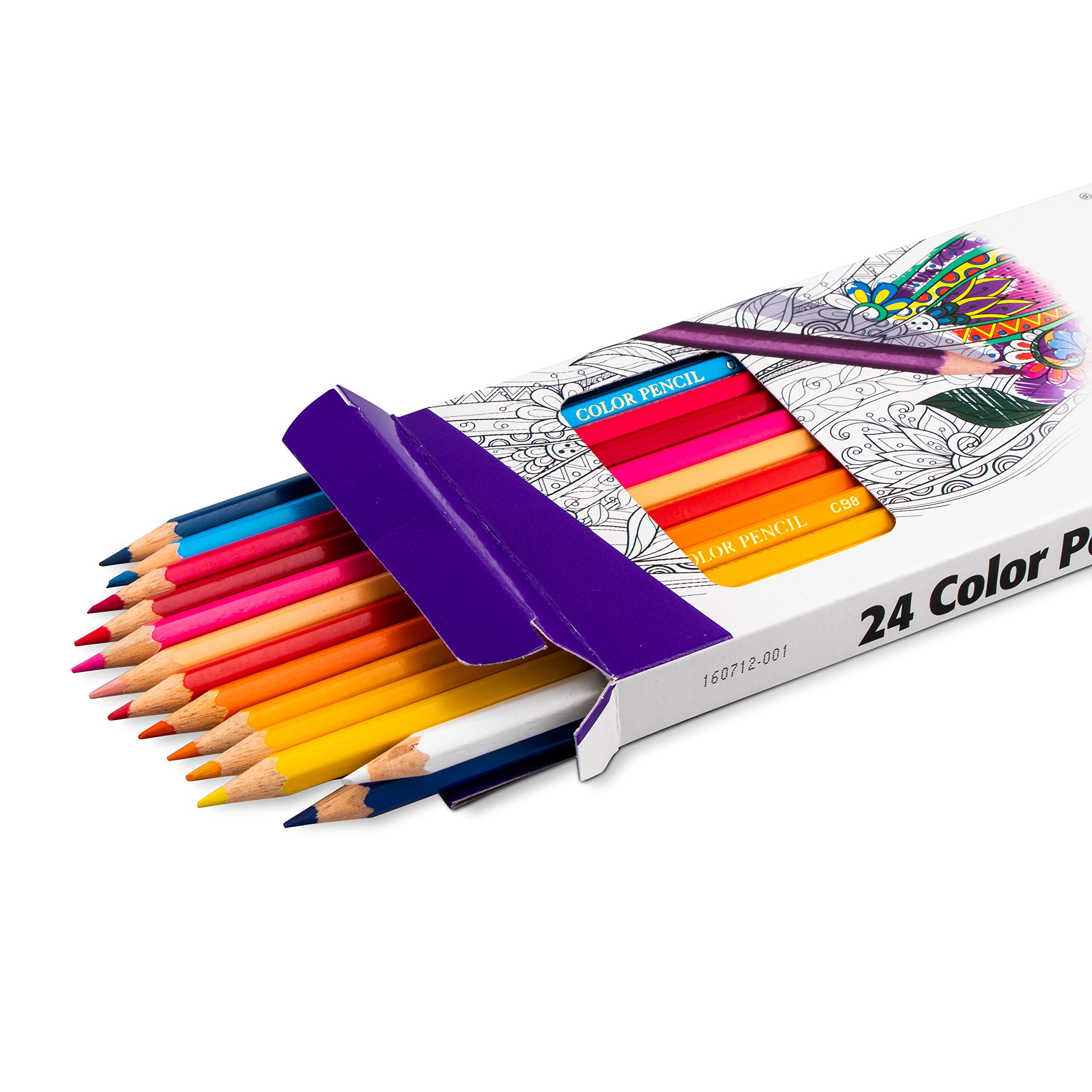 Pentel Arts Colored Pencils, Assorted Colors, Set of 12