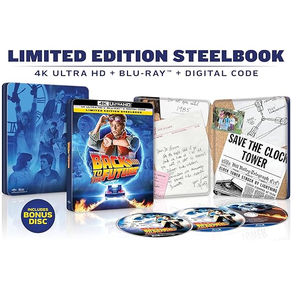 Amazon.com: Back to the Future: The Ultimate Trilogy [4K