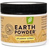 Redmond Earthpowder, All Natural Tooth and Gum Powder Bentonite Clay (Citrus)