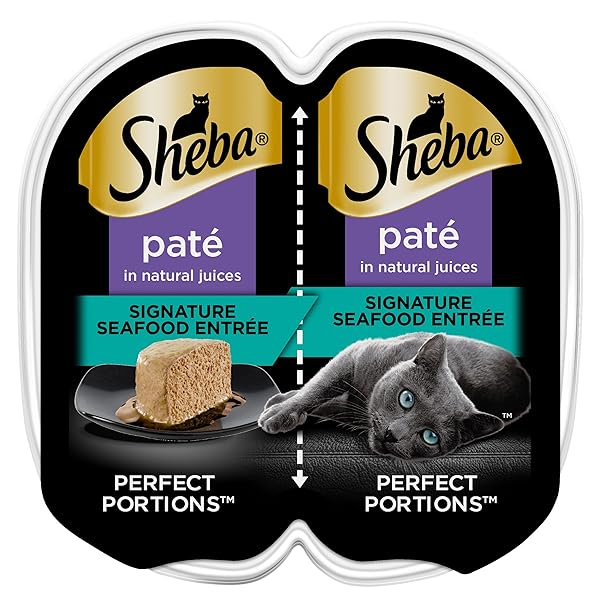 SHEBA PERFECT PORTIONS WET CAT FOOD PATE SIGNATURE...