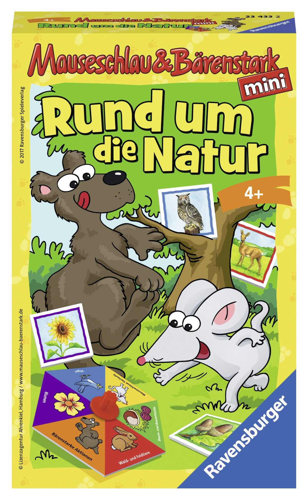 Ravensburger 23433 Mauseschlau & Bärenstark Around Natural Breeze