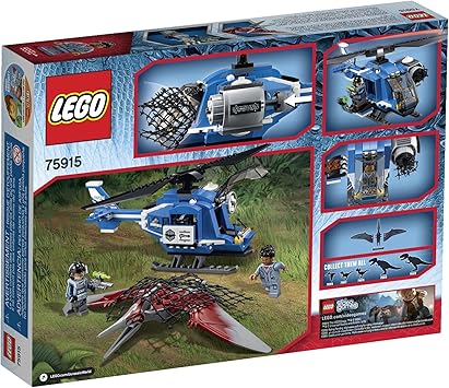 Amazon Com Lego Jurassic World Pteranodon Capture Building Kit Toys Games