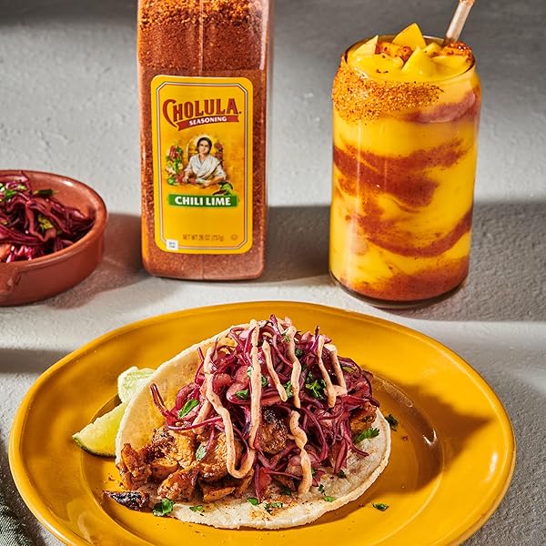 CHOLULA CHILI LIME SEASONING, 26 OZ