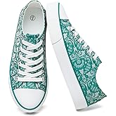 yageyan Womens White Tennis Shoes Low top Canvas Sneakers Women Fashion Shoes for Walking Casual Canvas Comfortable