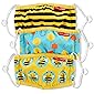 Skip Hop Zoo Kid's Adjustable Face Mask, Bee, 3pk